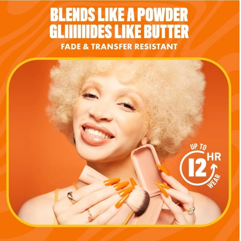 NYX Buttermelt Pressed Powder Natural Finish Bronzer “All Butta’d Up”
